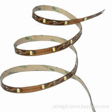 Yellow Flexible LED Strip with High Brightness, 12V DC Voltage, 36W Power and 50,000 Hours Lifespan